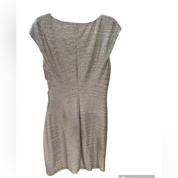NWT Anne Klein Silver Dress - Picture 2 of 2